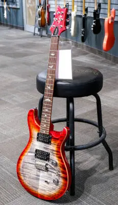 PRS Guitars - SE Custom 24-08 Electric Guitar - Charcoal Cherry Burst 2